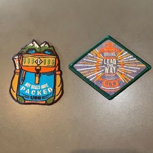 UNITED BY BLUE Patches, Badges Lot of 2 NEW